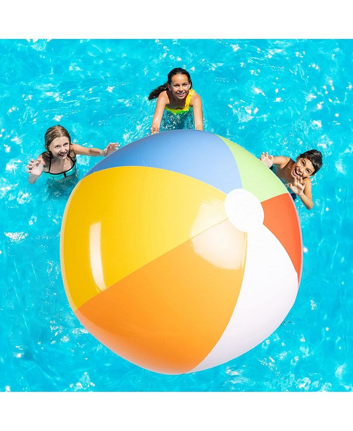Dollar Deal Top Race 5 Foot Giant Beach Ball Large Beach Balls Giant