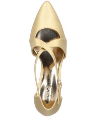 Women's Elegance Cross Strap Front Pumps