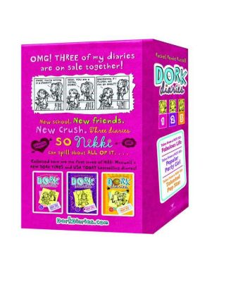 Dork Diaries Boxed Set Books 1-3 - Dork Diaries, Dork Diaries 2, Dork Diaries 3 by Rachel Renie Russell