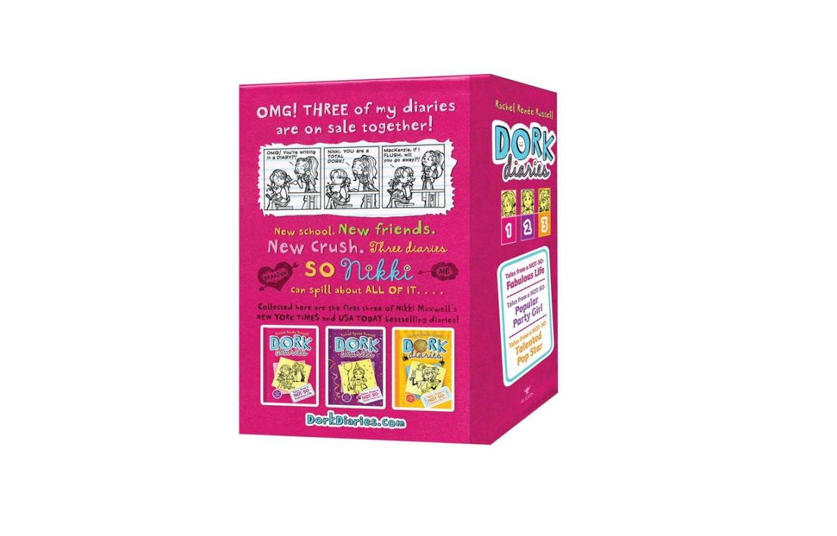 Dork Diaries Boxed Set Books 1-3 - Dork Diaries, Dork Diaries 2, Dork Diaries 3 by Rachel Renie Russell
