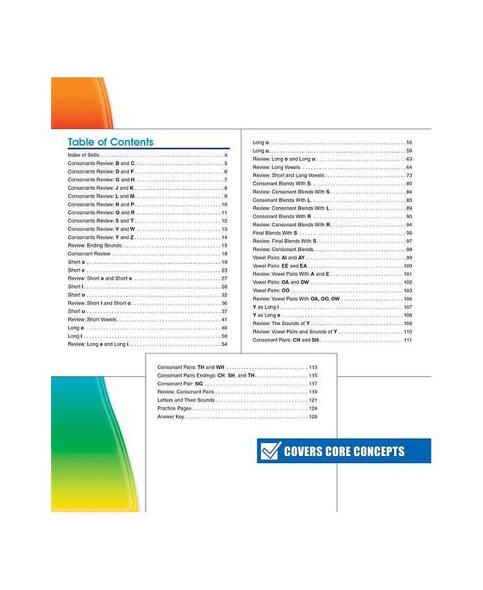 Barnes & Noble Spectrum Phonics, Grade 1 by Spectrum Compiler Macy's