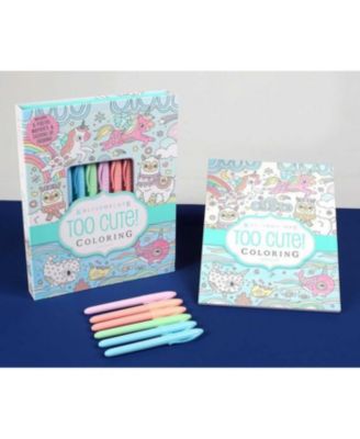 Kaleidoscope- Too Cute Coloring by Editors of Silver Dolphin Books