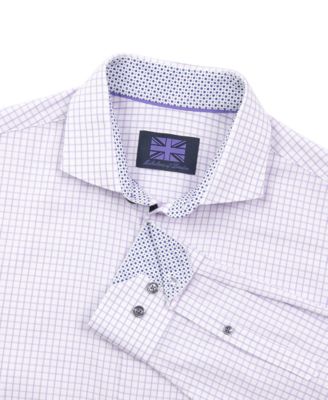 Men's Mini-Check Dress Shirt