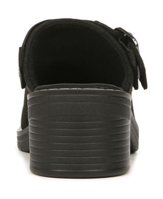 Women's Open Book Washable Block Heel Clogs