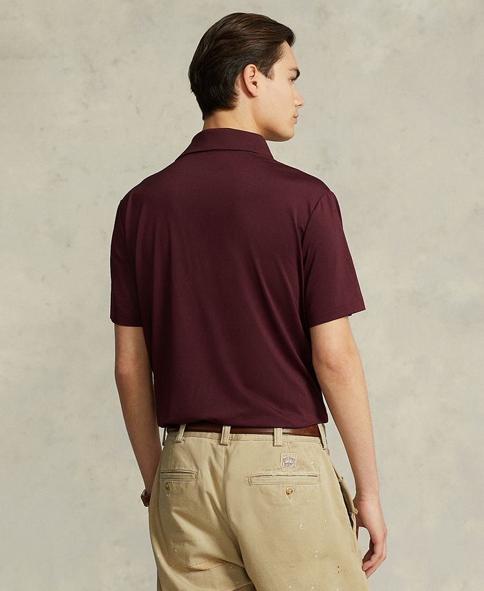Ralph Lauren Men's Classic Fit Performance Polo Shirt Pink Size S