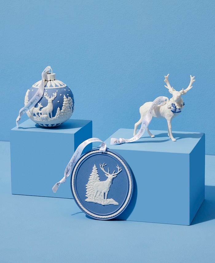 Wedgwood Christmas Stag Ornament Macy's