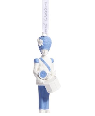 Wedgwood - Christmas Twelve Drummers Drumming Ornament