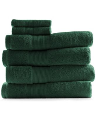 Luxury Combed Cotton Bath Towel Set, 6-Piece
