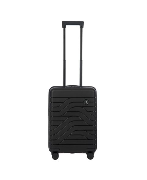 Чемодан Bric's B Y Ulisse Hardside Front Carry-on Spinner, цвет: Чёрный
