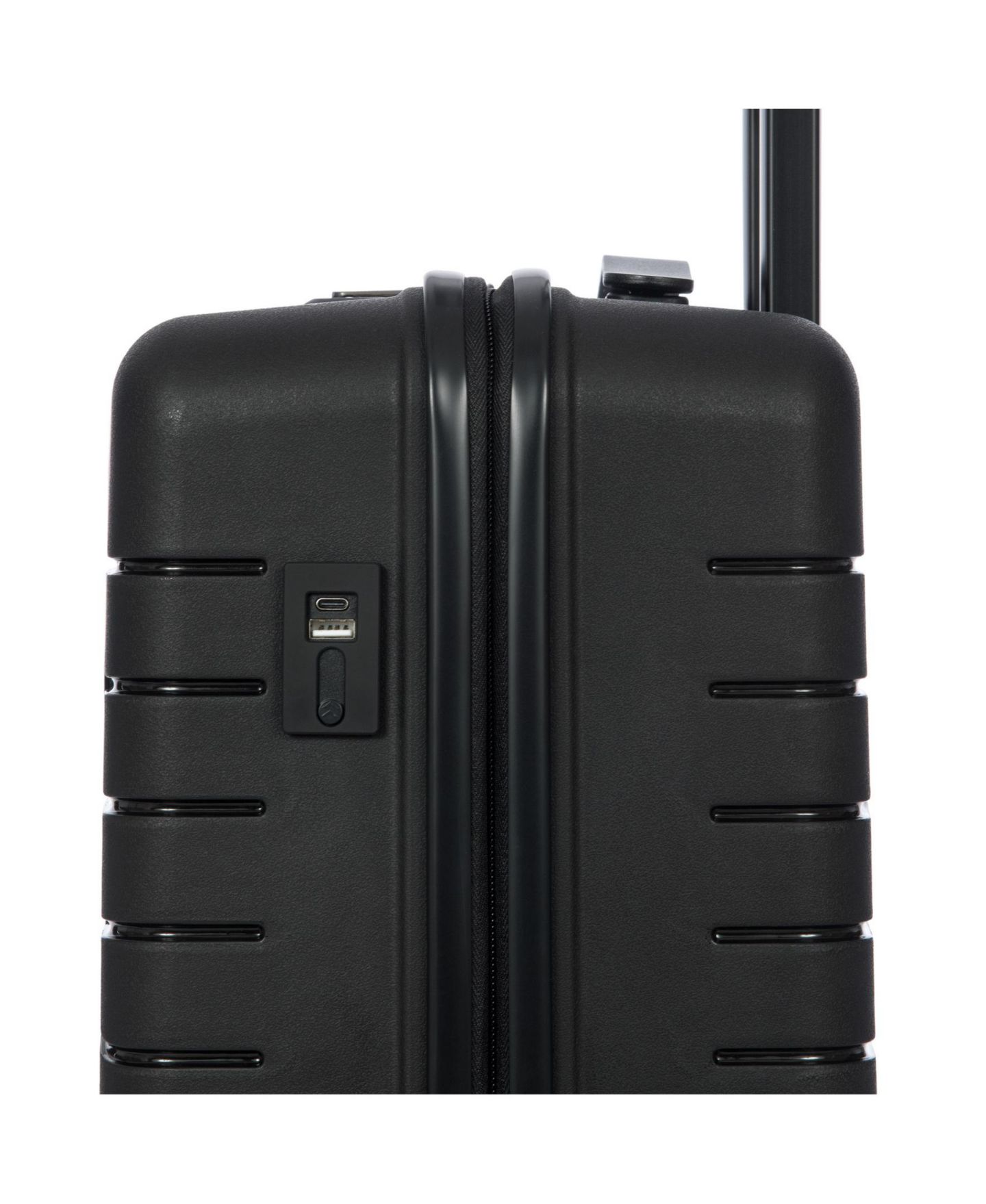 Чемодан Bric's B Y Ulisse Hardside Front Carry-on Spinner, цвет: Чёрный — фото 6