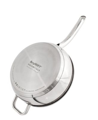 Belly Shape 12pc 18/10 Stainless Steel Cookware Set, SS Lids