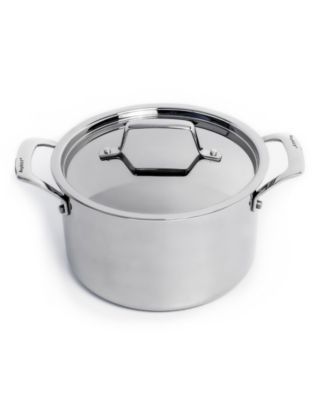 Professional 13pc Tri-Ply 18/10 Stainless Steel Cookware Set with SS Lids