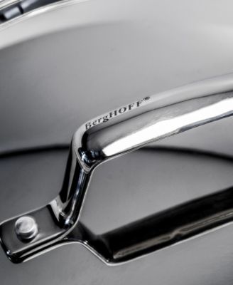 Professional Tri-Ply 18/10 Stainless Steel 11" Saute Pan with SS Lid, 4.6qt.