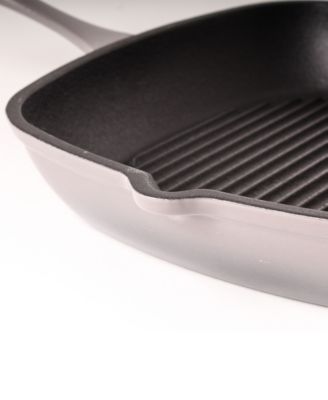 Neo 2pc Cast Iron 10" Fry Pan & 11" Grill Pan Cookware Set