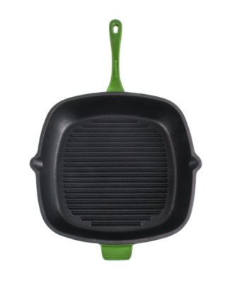 Cast Iron Grill Pan with Slotted Steak Press – Neo Collection, 11", 2-Piece Set
