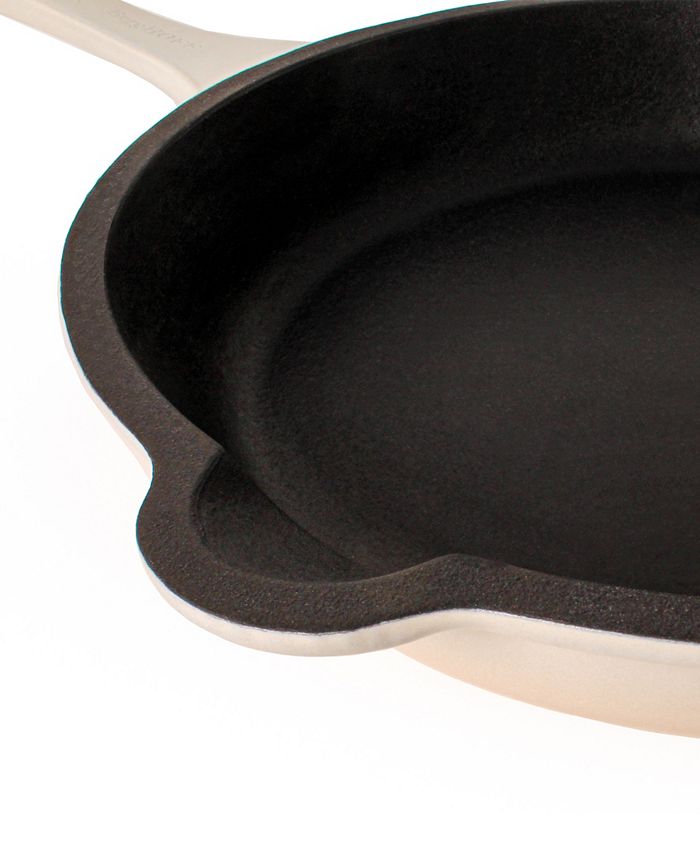 BergHOFF Neo Enameled Cast Iron 3 Piece 10" Fry Pan, 11" Grill Pan, and