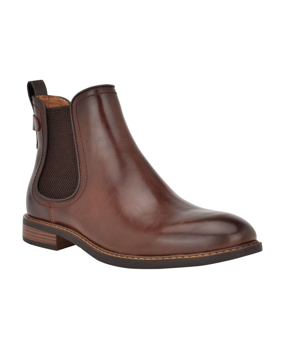 TOMMY HILFIGER MEN'S VITUS PULL ON CHELSEA BOOTS