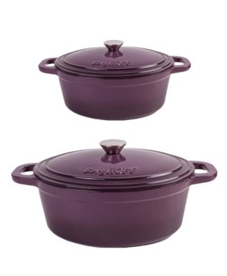 Neo 4pc Cast Iron Cookware Set, 5qt. & 8qt.