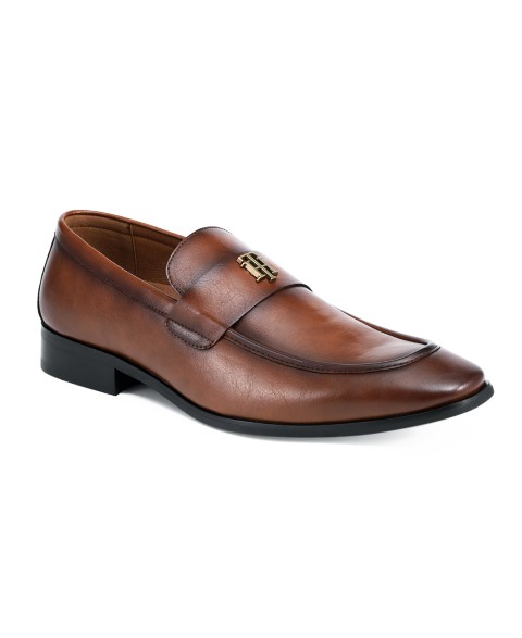 Мужские Tommy Hilfiger Men's Sawlin Logo Embellished Dress Loafers