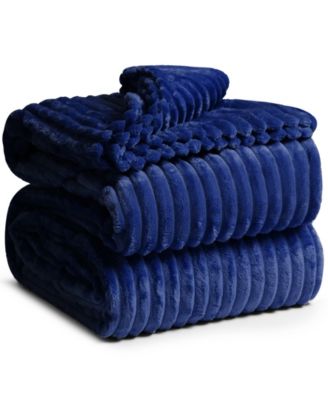 Cut Plush Lightweight Super Soft Fuzzy Luxury Bed Blanket, King