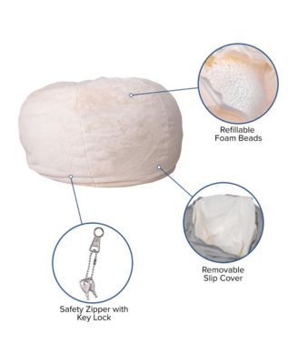 Oversized Fabric For Kids & Adults  Bean Bag Chair