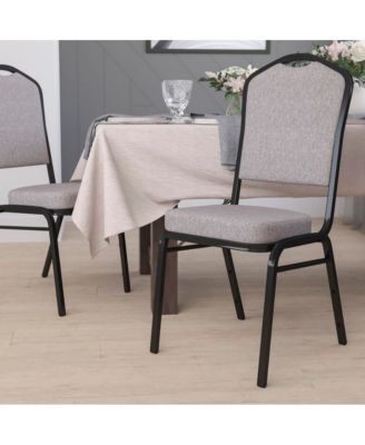 Crown Back Stacking Banquet Dining Chair