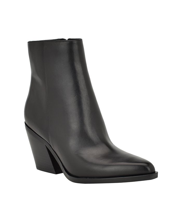 Calvin Klein Women's Fallone Pointy Toe Casual Booties - Macy's