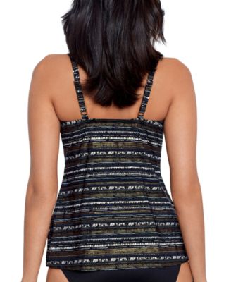 Miraclesuit Women's Knot-Front Tankini Top