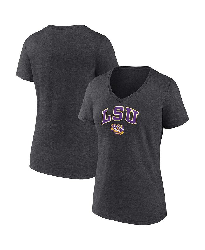 Women's Nike Heathered Charcoal LSU Tigers Everything Performance