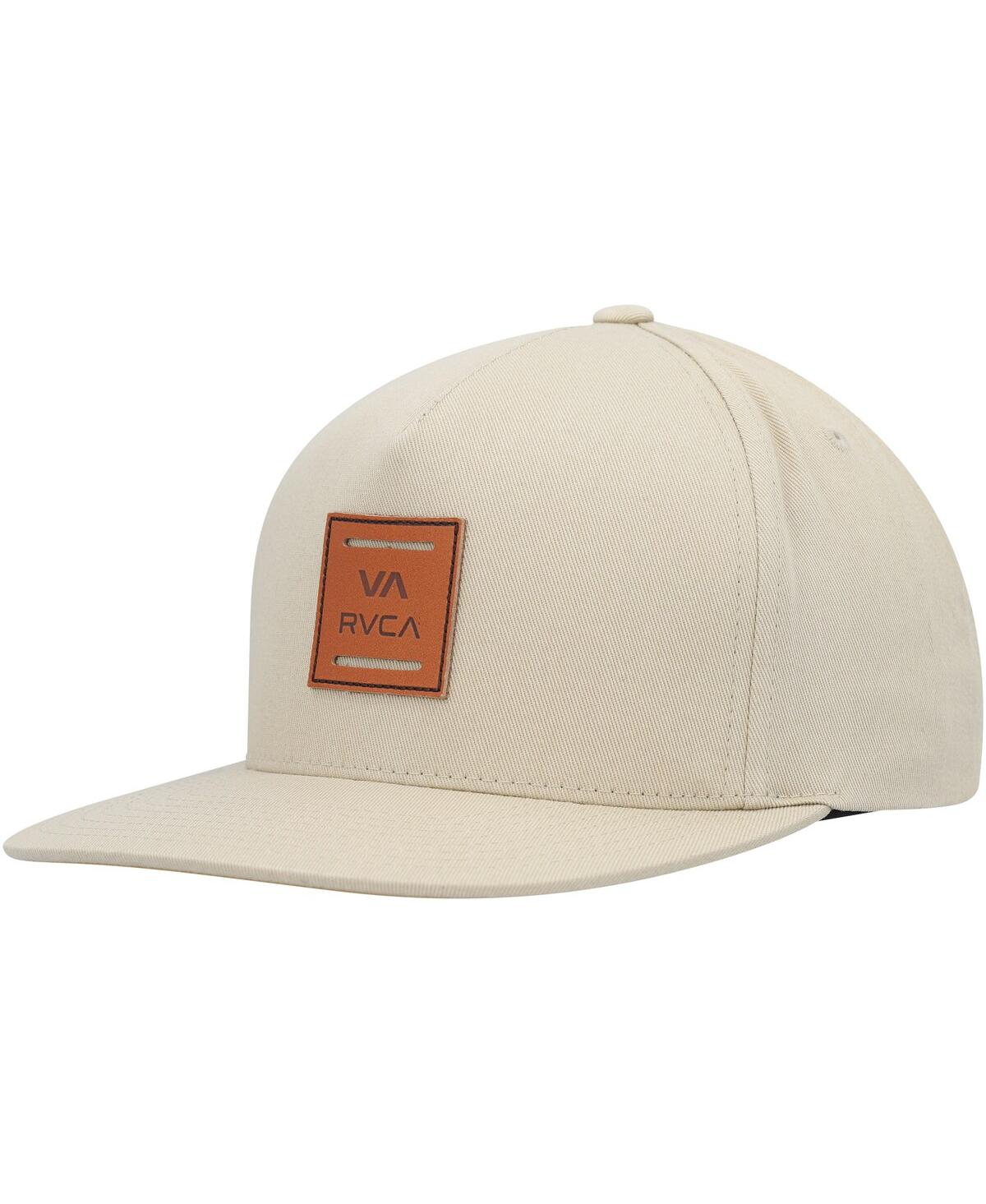 Rvca Men's  Khaki Va All The Way Snapback Hat
