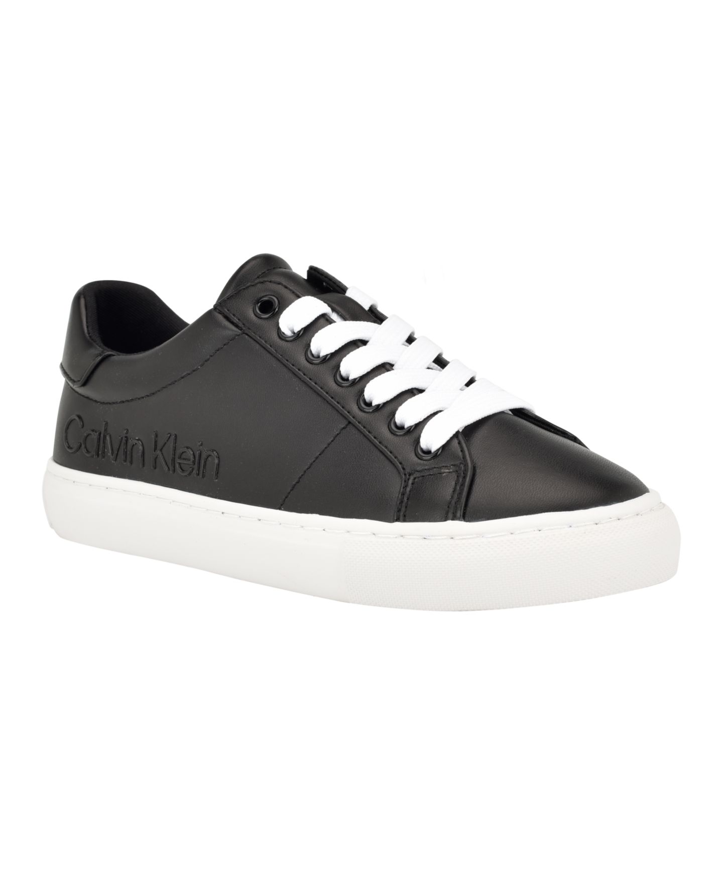 Женские кроссовки Calvin Klein Camzy Lace-Up Casual, цвет: Чёрный — фото 1