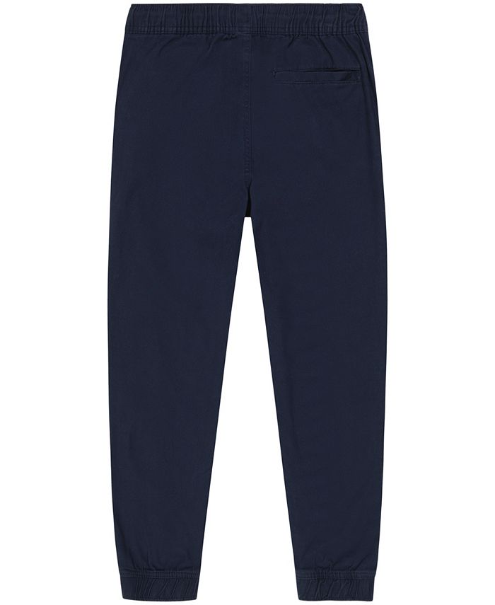 Nautica Little Boys Uniform Evan TaperedFit Stretch Joggers with Reinforced Knees Macy's