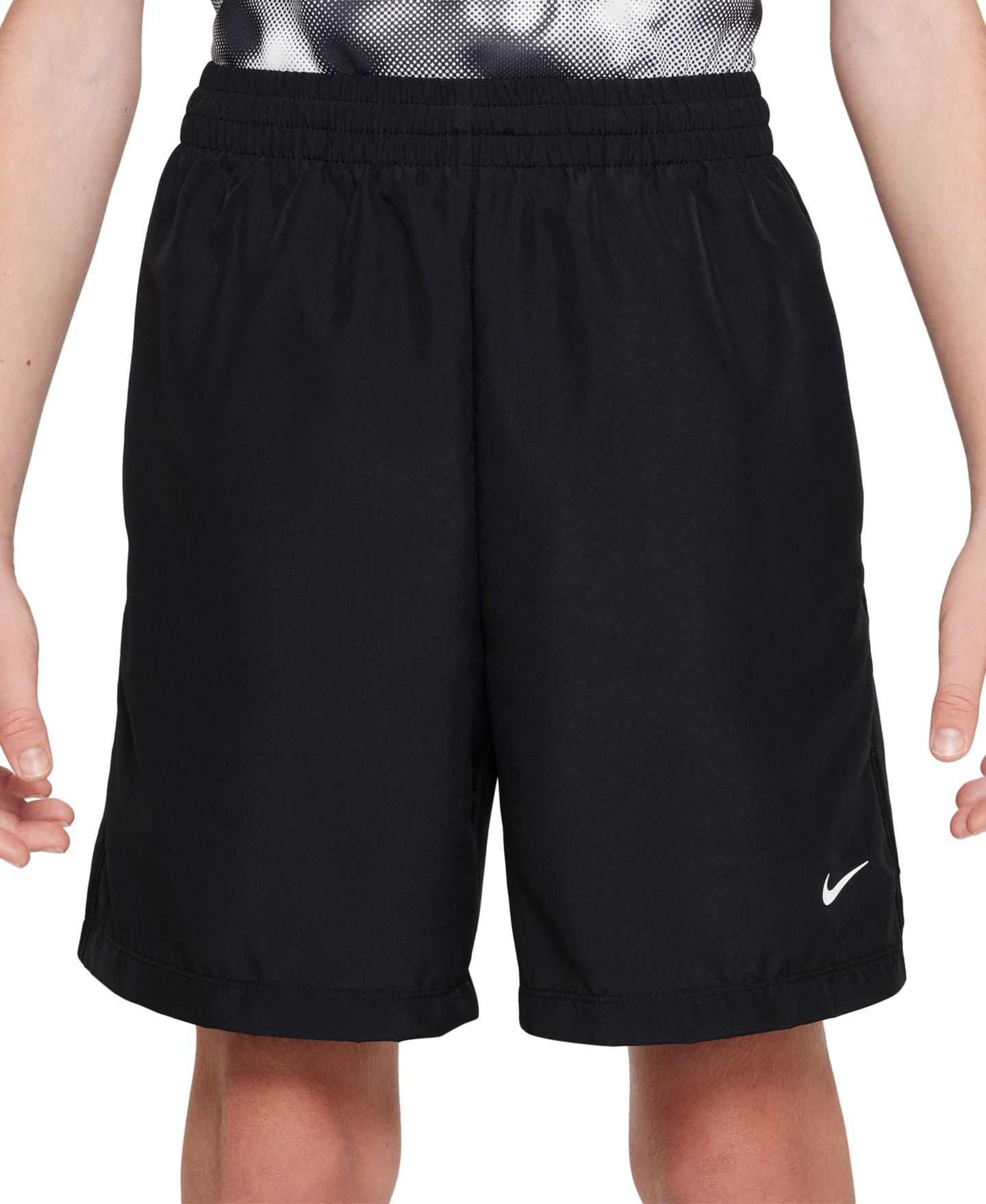 Детские шорты Nike Dri-FIT для тренировок, цвет: Чёрный — фото 1
