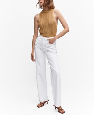 Women's Wideleg Mid-Rise Jeans