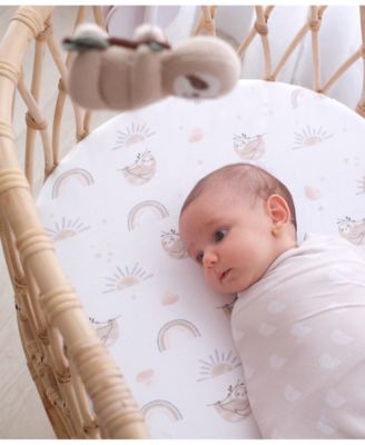 Baby Boys or Baby Girls Cotton Jersey Swaddle Blankets, Pack of 2