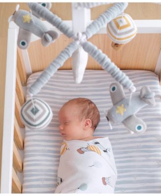 Baby Boys Airplanes Musical Mobile