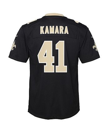 Nike Men's New Orleans Saints Alvin Kamara Game Jersey Black XL