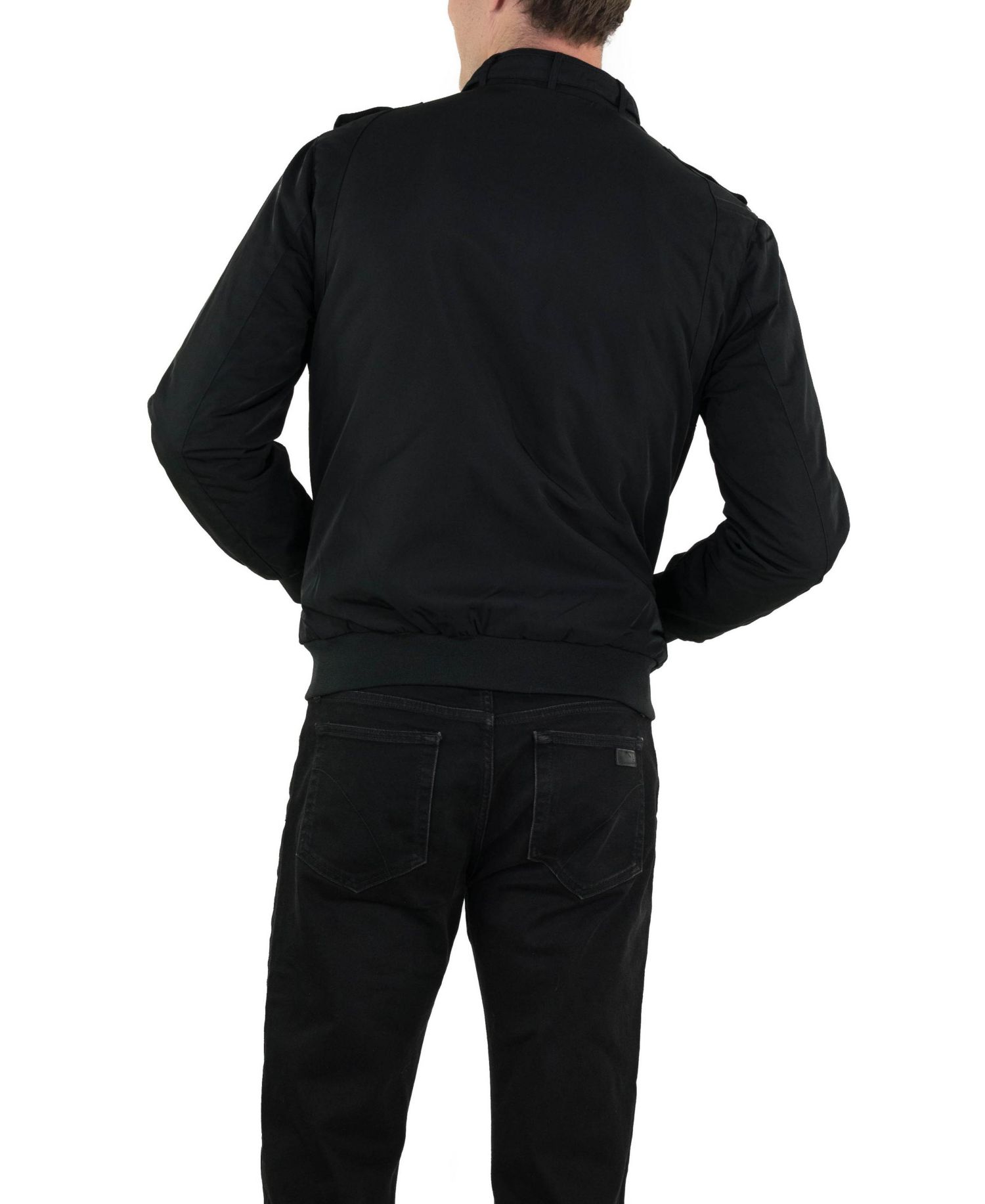 Men's Heavy Iconic Racer Quilted Lining Jacket (Slim Fit)