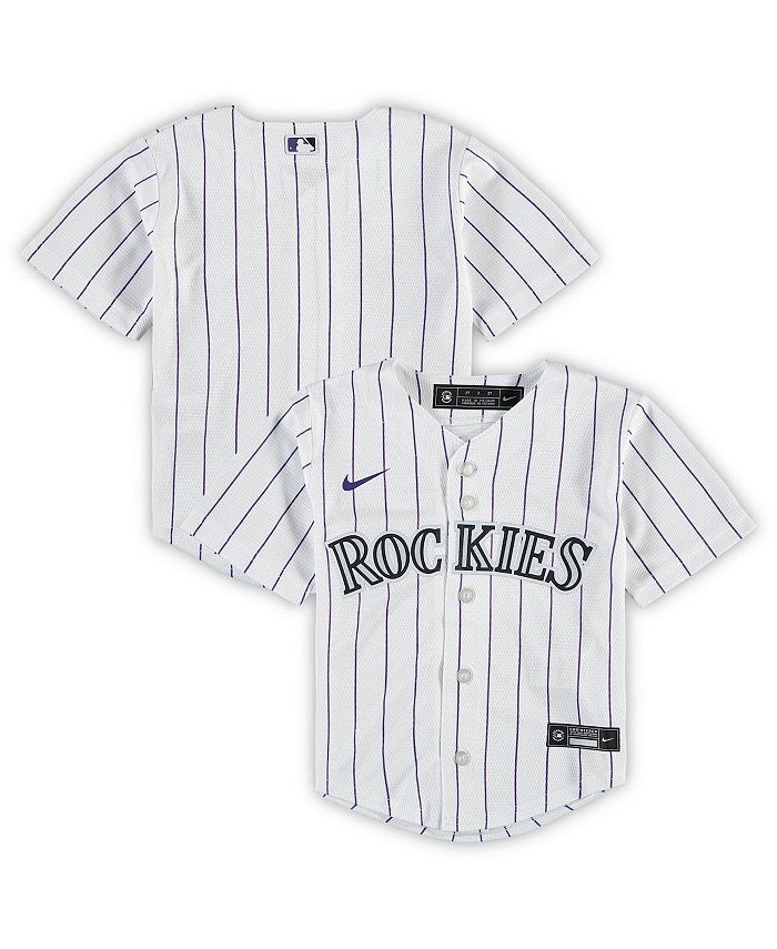 Nike Colorado Rockies Toddler Boys and Girls Official Blank Jersey - Macy's