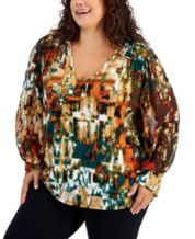 Plus Size Tops for Women on Clearance Macy s
