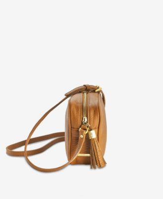 Madison Small Leather Crossbody Bag