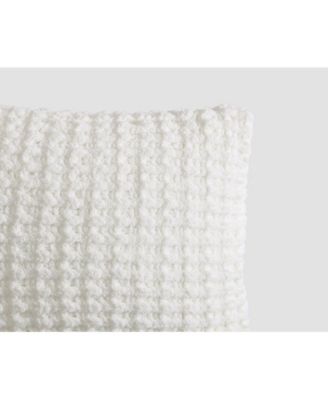 Snug Waffle Decorative Pillow, 12" x 18"