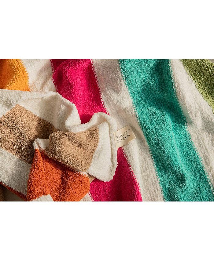 SUNDAY CITIZEN Burano Lightweight Throw, 52" x 75" Macy's