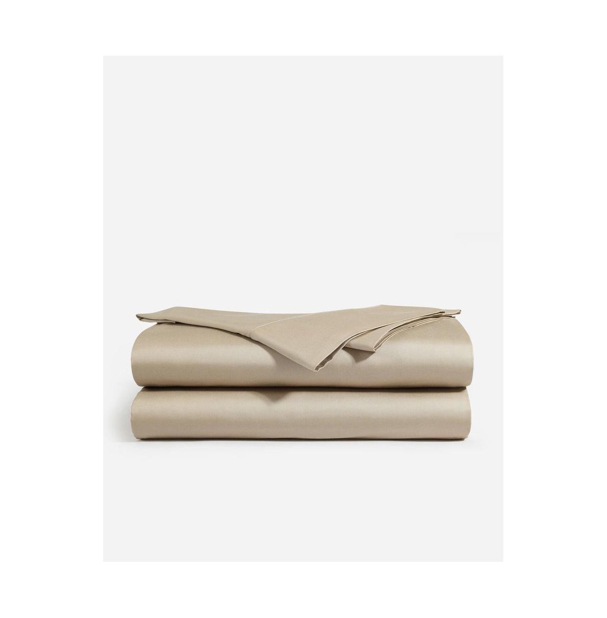 Sunday Citizen Viscose From Bamboo 3-pc. Sheet Set, Queen In Taupe