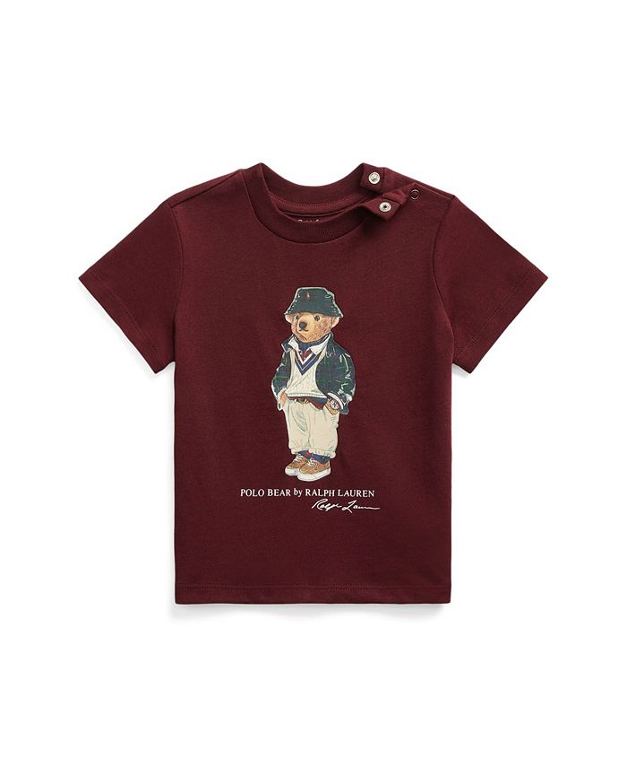 Polo Ralph Lauren Baby Boys Polo Bear Cotton Jersey T Shirt Macy s