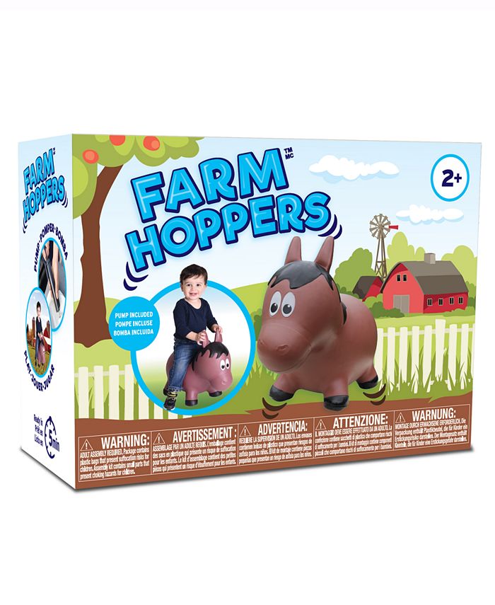 Farm Hoppers Horse RideOn Toddler Inflatable Bounce Toy Macy's