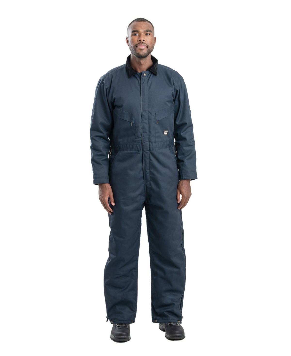Big & Tall Heritage Twill Insulated Coverall - Navy