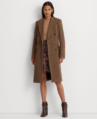 Herringbone coat womens hotsell