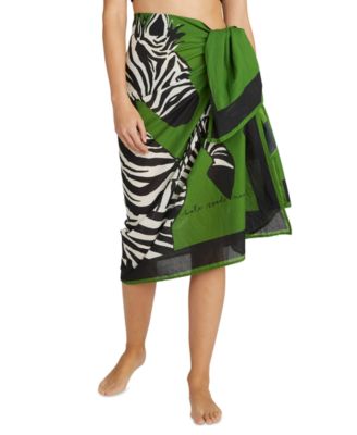 kate spade new york - Women's Cotton Printed Pareo Cover-Up