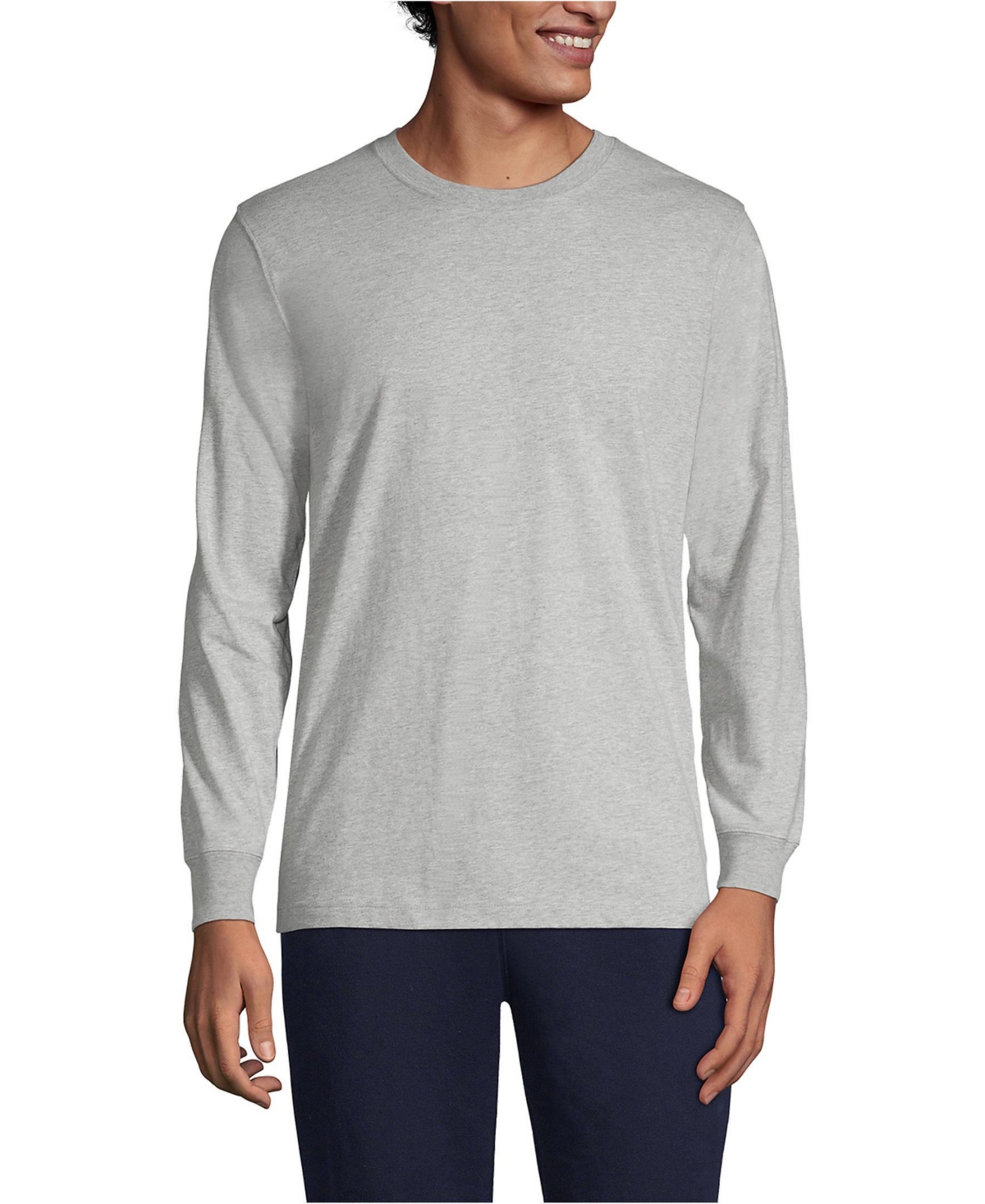 Big & Tall Super-t Long Sleeve T-Shirt - Radiant navy